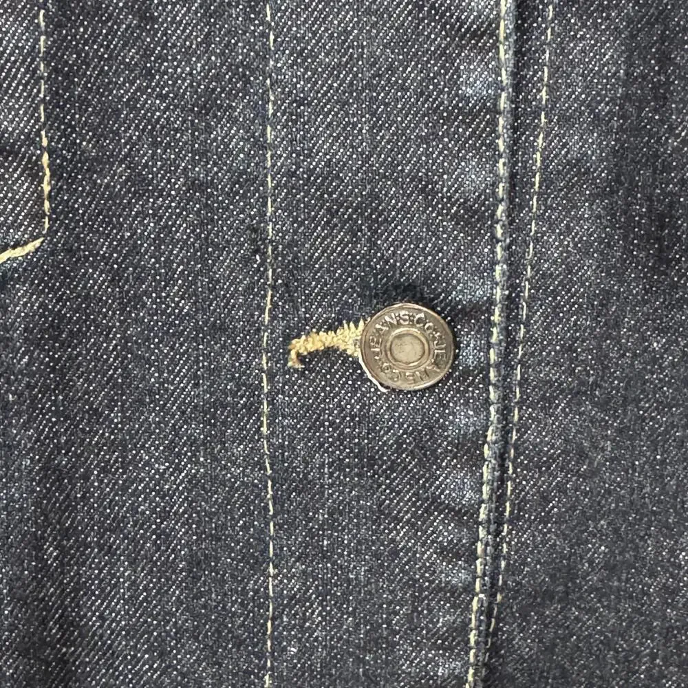 Unique Hand Painted Jean Sweater Jacket‎ Small/Large